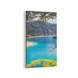 Olla 13794DD Doğa Manzara Görseli Dikey Dar 30x60 cm Kanvas Tablo