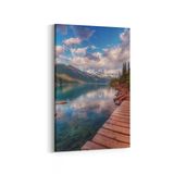 Olla 13795D Doğa Manzara Görseli Dikey 20x30 cm Kanvas Tablo