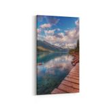Olla 13795DD Doğa Manzara Görseli Dikey Dar 30x60 cm Kanvas Tablo