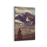 Olla 13882D Doğa Manzara Görseli Dikey 20x30 cm Kanvas Tablo