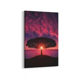 Olla 14137D Doğa Manzara Görseli Dikey 20x30 cm Kanvas Tablo