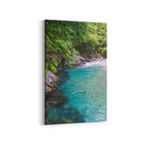 Olla 14436D Doğa Manzara Görseli Dikey 20x30 cm Kanvas Tablo