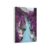 Olla 14598D Doğa Manzara Görseli Dikey 20x30 cm Kanvas Tablo
