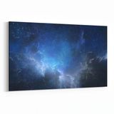 Olla 14643Y Gece Gökyüzü Görseli Yatay 30x20 cm Kanvas Tablo