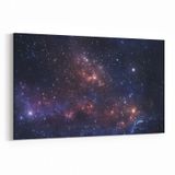 Olla 14644Y Gece Gökyüzü Görseli Yatay 30x20 cm Kanvas Tablo