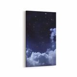Olla 14656DD Gece Gökyüzü Görseli Dikey Dar 30x60 cm Kanvas Tablo