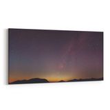 Olla 14689YD Gece Gökyüzü Görseli Yatay Dar 60x30 cm Kanvas Tablo