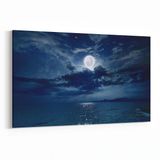 Olla 14690Y Gece Gökyüzü Görseli Yatay 30x20 cm Kanvas Tablo