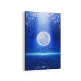Olla 14704D Gece Gökyüzü Görseli Dikey 20x30 cm Kanvas Tablo