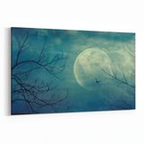 Olla 14707Y Gece Gökyüzü Görseli Yatay 30x20 cm Kanvas Tablo