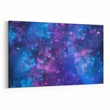 Olla 14709Y Gece Gökyüzü Görseli Yatay 30x20 cm Kanvas Tablo