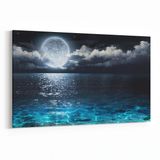 Olla 14717Y Gece Gökyüzü Görseli Yatay 30x20 cm Kanvas Tablo