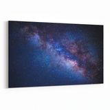 Olla 14719Y Gece Gökyüzü Görseli Yatay 30x20 cm Kanvas Tablo