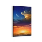 Olla 14729D Gece Gökyüzü Görseli Dikey 20x30 cm Kanvas Tablo