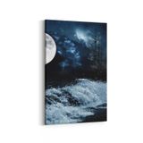 Olla 14805D Gece Gökyüzü Görseli Dikey 20x30 cm Kanvas Tablo