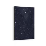 Olla 14808D Gece Gökyüzü Görseli Dikey 20x30 cm Kanvas Tablo