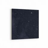 Olla 14816K Gece Gökyüzü Görseli Kare 25x25 cm Kanvas Tablo