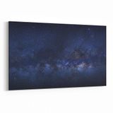 Olla 14821Y Gece Gökyüzü Görseli Yatay 30x20 cm Kanvas Tablo
