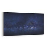 Olla 14821YD Gece Gökyüzü Görseli Yatay Dar 60x30 cm Kanvas Tablo