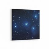 Olla 14826K Gece Gökyüzü Görseli Kare 25x25 cm Kanvas Tablo