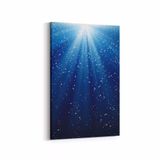 Olla 14838D Gece Gökyüzü Görseli Dikey 20x30 cm Kanvas Tablo