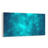Olla 14850YD Gece Gökyüzü Görseli Yatay Dar 60x30 cm Kanvas Tablo