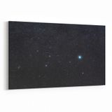 Olla 14852Y Gece Gökyüzü Görseli Yatay 30x20 cm Kanvas Tablo