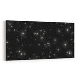 Olla 14860YD Gece Gökyüzü Görseli Yatay Dar 60x30 cm Kanvas Tablo