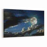 Olla 14861Y Gece Gökyüzü Görseli Yatay 30x20 cm Kanvas Tablo