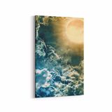 Olla 14881D Gece Gökyüzü Görseli Dikey 20x30 cm Kanvas Tablo