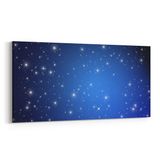 Olla 14885YD Gece Gökyüzü Görseli Yatay Dar 60x30 cm Kanvas Tablo