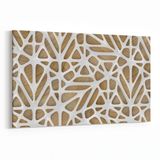 Olla 14888Y Geometrik Desen Görseli Yatay 30x20 cm Kanvas Tablo