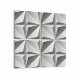 Olla 14909K4 Geometrik Desen Görseli Kare 4 Parça 65x65 cm Kanvas Tablo