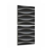 Olla 14921K2D Geometrik Desen Görseli Kare 2 Parça Dikey 30x65 cm Kanvas Tablo