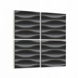Olla 14921K4 Geometrik Desen Görseli Kare 4 Parça 65x65 cm Kanvas Tablo