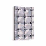 Olla 14937D Geometrik Desen Görseli Dikey 20x30 cm Kanvas Tablo