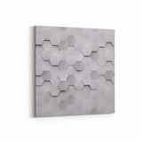 Olla 14940K Geometrik Desen Görseli Kare 25x25 cm Kanvas Tablo