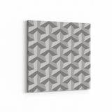 Olla 14944K Geometrik Desen Görseli Kare 25x25 cm Kanvas Tablo