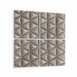 Olla 14948K4 Geometrik Desen Görseli Kare 4 Parça 65x65 cm Kanvas Tablo