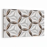 Olla 14959Y Geometrik Desen Görseli Yatay 30x20 cm Kanvas Tablo