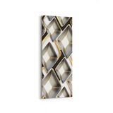 Olla 14961DI Geometrik Desen Görseli Dikey İnce 30x90 cm Kanvas Tablo