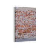 Olla 17323D Taş/Tuğla Görseli Dikey Kanvas Tablo, Ölçü 80X120
