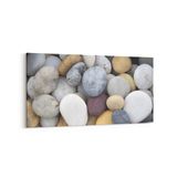 Olla 17327YD Taş/Tuğla Görseli Yatay Dar Kanvas Tablo, Ölçü 160X80