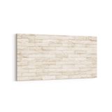Olla 17328YD Taş/Tuğla Görseli Yatay Dar Kanvas Tablo, Ölçü 120X60