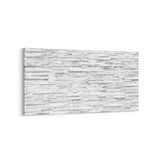 Olla 17331YD Taş/Tuğla Görseli Yatay Dar Kanvas Tablo, Ölçü 60X30