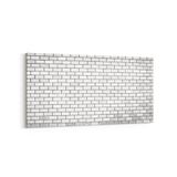Olla 17338YD Taş/Tuğla Görseli Yatay Dar Kanvas Tablo, Ölçü 120X60