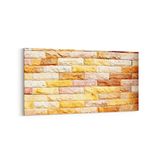 Olla 17341YD Taş/Tuğla Görseli Yatay Dar Kanvas Tablo, Ölçü 160X80