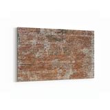 Olla 17349Y Taş / Tuğla Görseli Yatay Kanvas Tablo, Ölçü 70X50