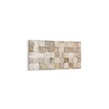 Olla 17350YD Taş/Tuğla Görseli Yatay Dar Kanvas Tablo, Ölçü 60X30
