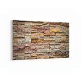Olla 17358Y Taş/Tuğla Görseli Yatay Kanvas Tablo, Ölçü 70X50